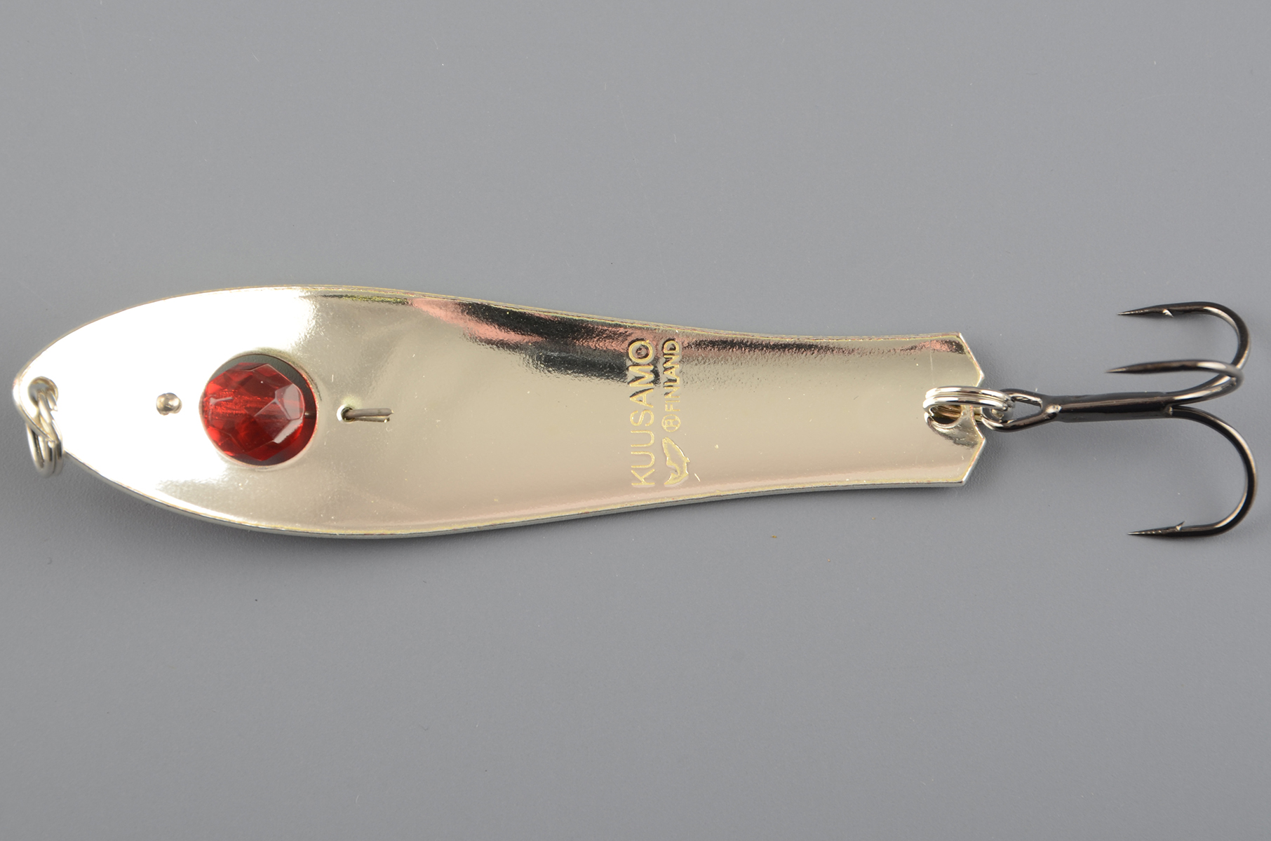 Блесна колеб. Kuusamo Professor 3, 75/12 (бусинка) BL/FYe-S, UV