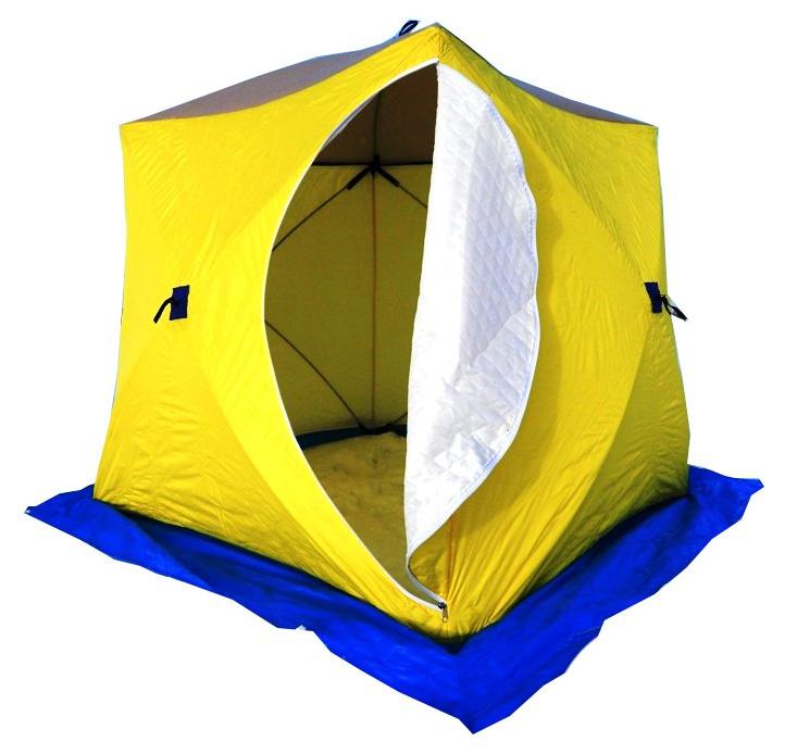 Палатка зимняя Стэк Куб 3 трехслойная (2.20*2.20*2.05)