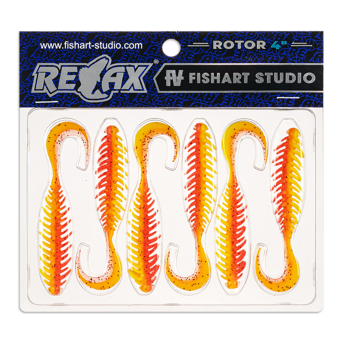 Силиконовая приманка Relax Rotor 4in 10см - TL063