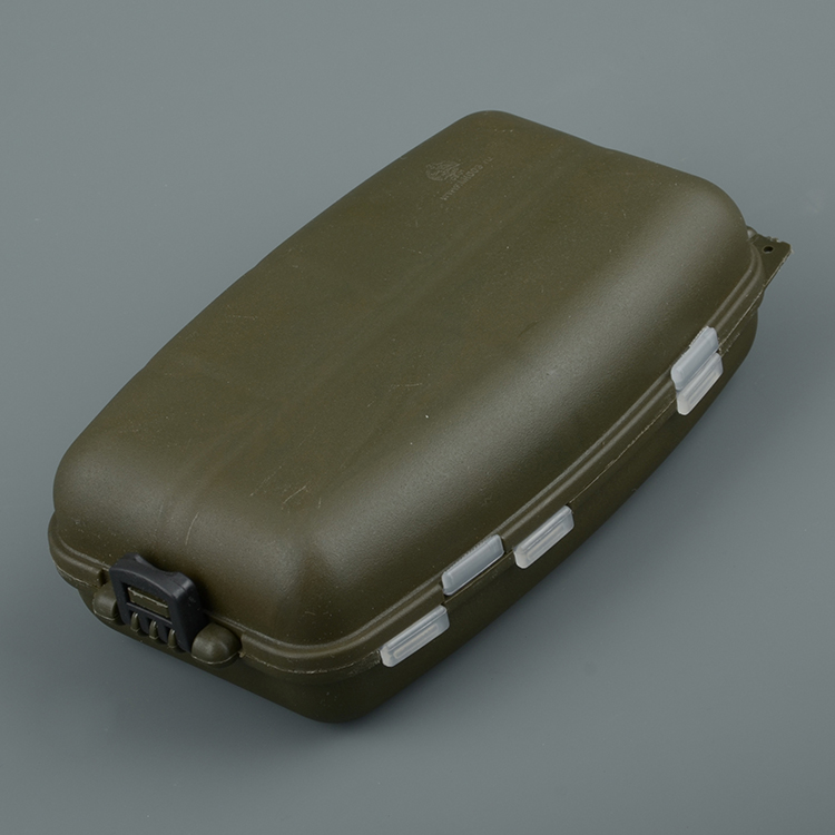 Коробка СЧ-5 для блесен и мормышек с изолоном (7 отд)(145x87x46мм) Три Кита