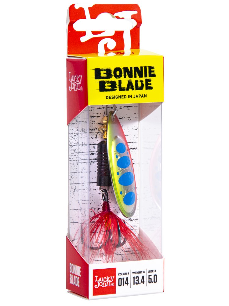 Блесна вращ. Lucky John Bonnie Blade #05, 13.4гр., цв. 014