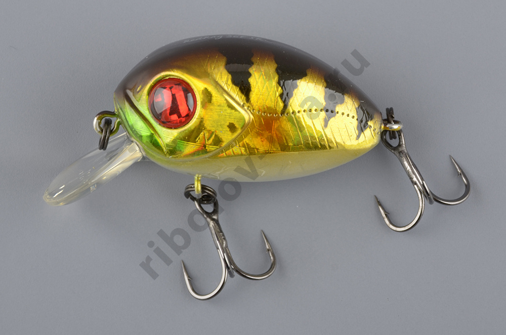 Воблер PONTOON 21 Red Rag 36F-SR, 36мм, 5,7 гр.,  погружен 0.4-0.6 м., №307