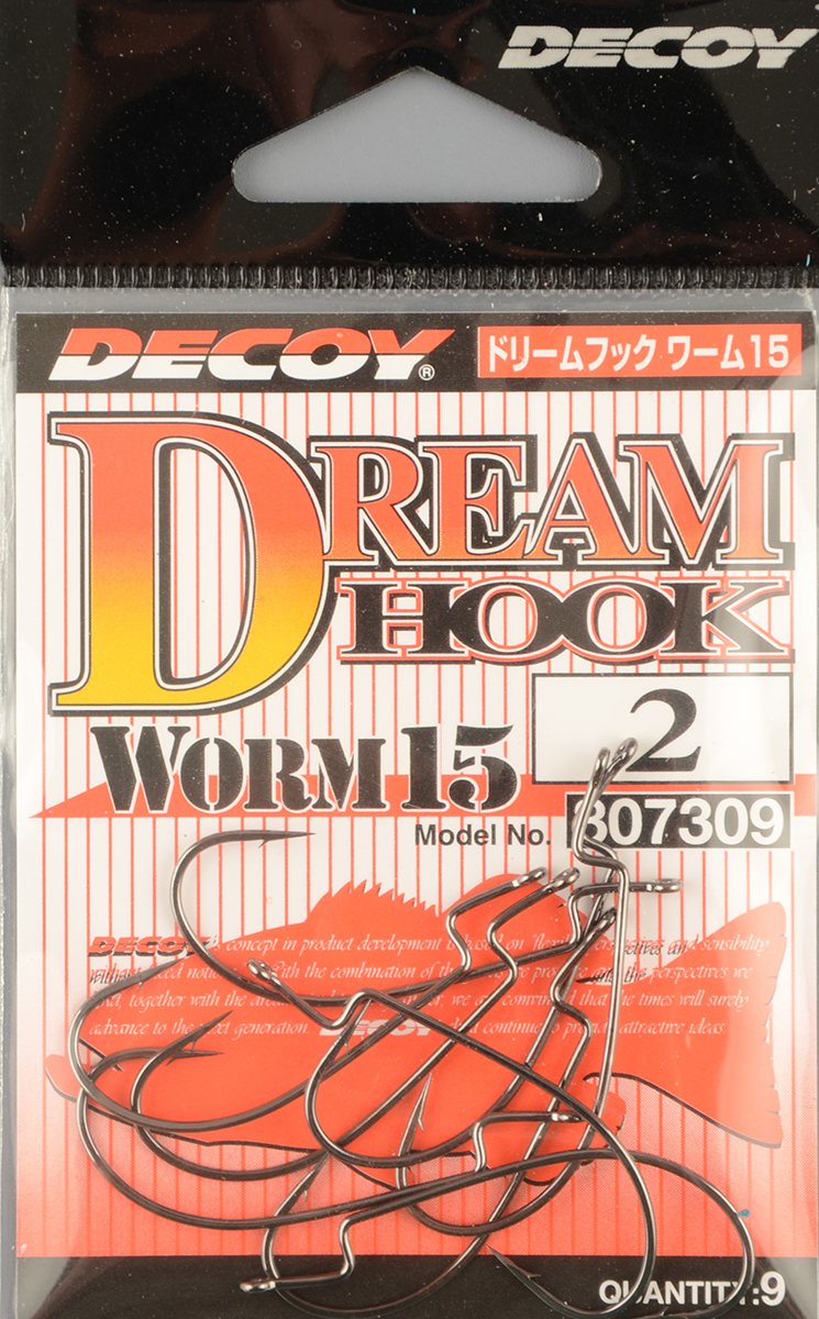 Офсетные крючки Decoy Dream Hook Worm15 №2