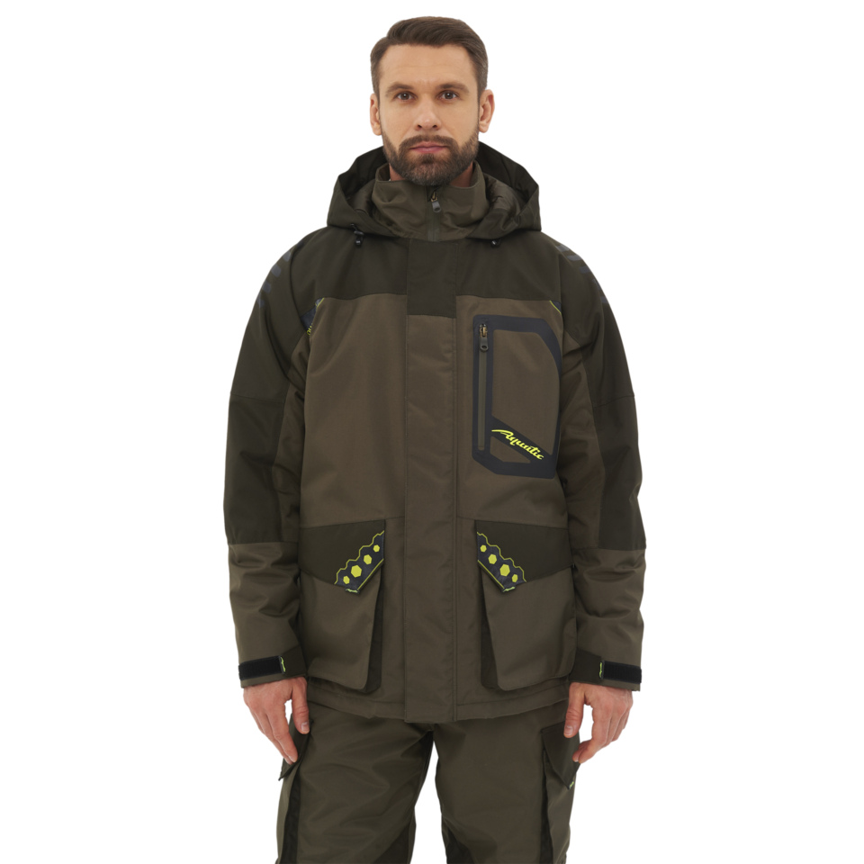 Костюм Aquatic демисезонный К-10Х (мембрана: 10000/10000 цв.хаки) р. 54-56