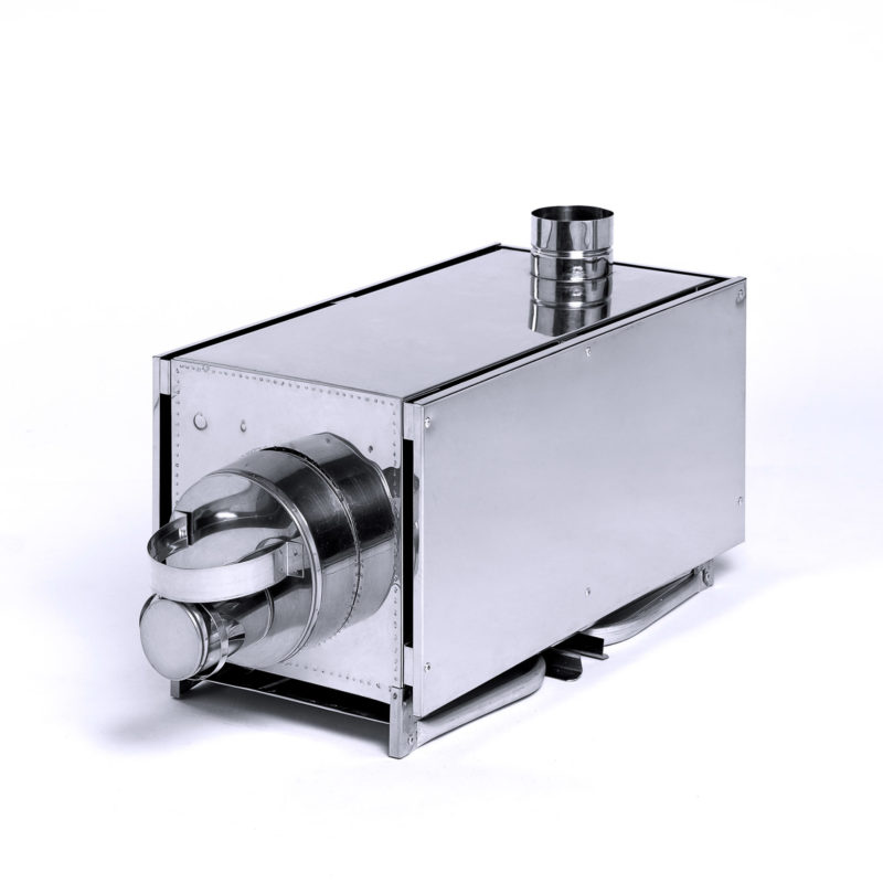 Печь Инвент экономка малая 500*280*340 нерж.сталь 0,8мм со стацин.экранами+короб для камней в сумке