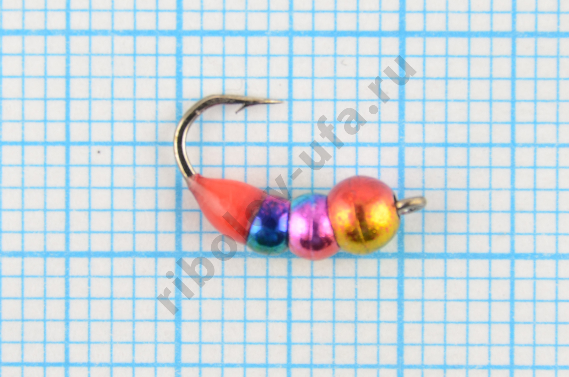 Мормышка вольфрам. Marlins Мураш №2 3,5мм 0,65гр. цв.бензин