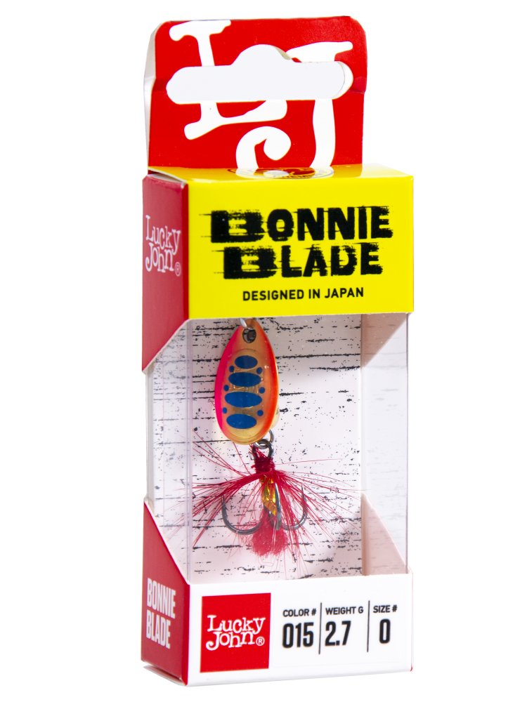 Блесна вращ. Lucky John Bonnie Blade #0, 2.5гр., цв. 015