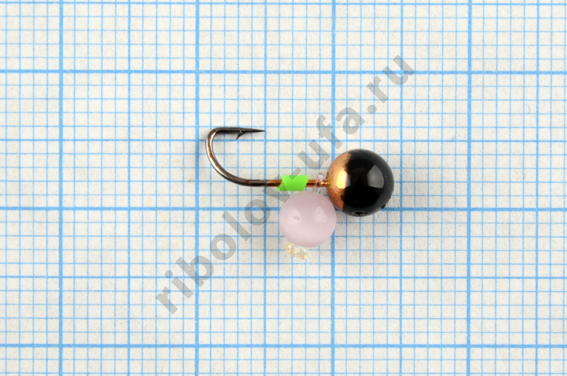 Мормышка литая Marlins Шар 5мм (0,69гр) серьга Кошачий глаз 7000-319