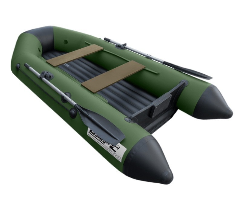 Лодка Барс 2800 НДНД зеленый/черный