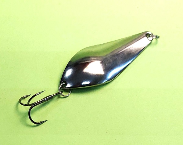 Блесна Нижегородская Атом 12гр цв. серебро-глянец