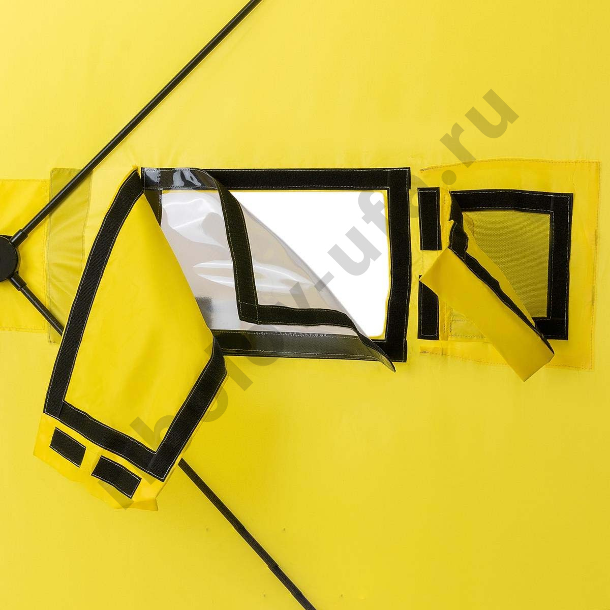 Палатка зимняя Куб Helios 1.5x1.5 (yellow/gray)