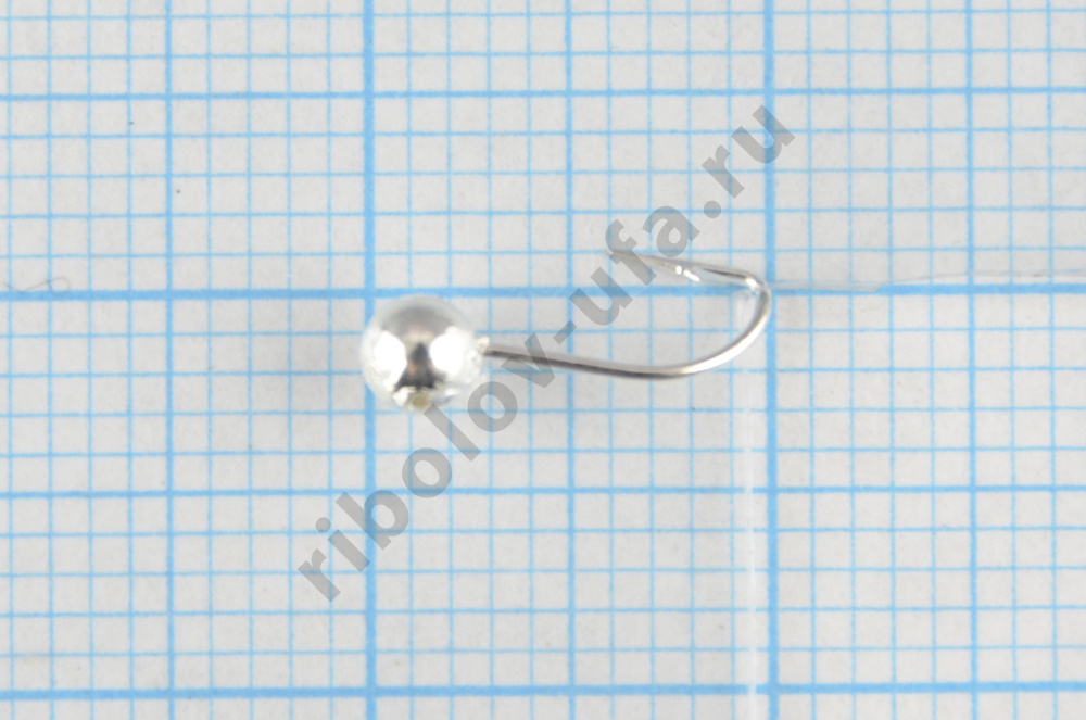 Мормышка литая Marlins Шар 3мм (0,15гр) кр. Crown серебро 7000-102