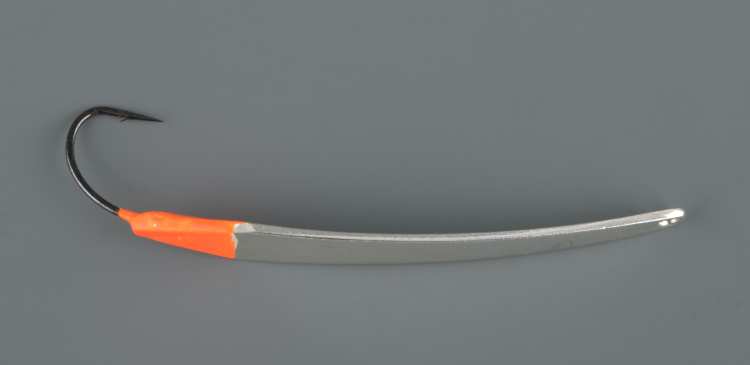 Блесна зимняя вертик. Bravo Fishing  Кардинал SIL 60 мм  WL-015L-SIL-1K