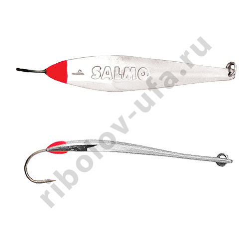 Блесна зимняя вертикал.Lucky John Model S-2 c впаян. кр. 3г Sil