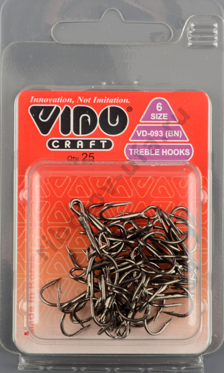 Крючок-тройник Vido VD-093 № 6