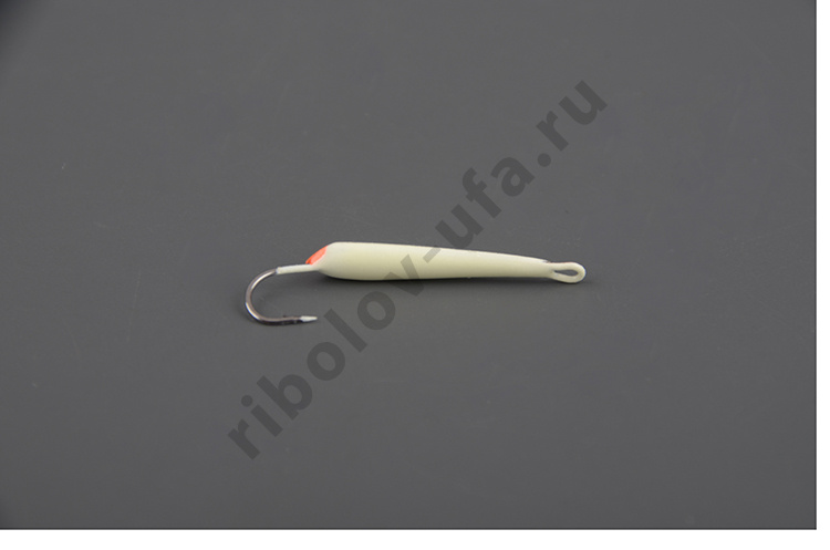 Блесна зимняя Пирс Лонг малый 0,8 гр., латунь+СН, с 1-м крючком