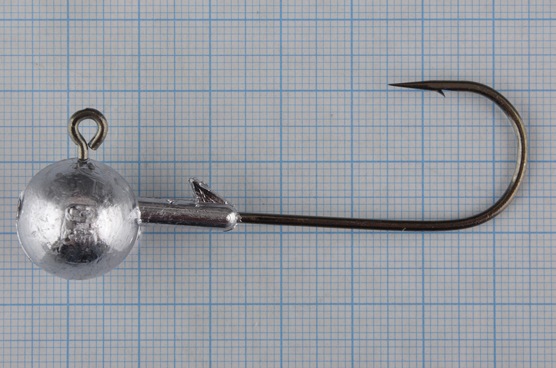 Джиг-головка  ШАР кр. Gamakatsu № 8/0/30гр BLN (10шт/уп)