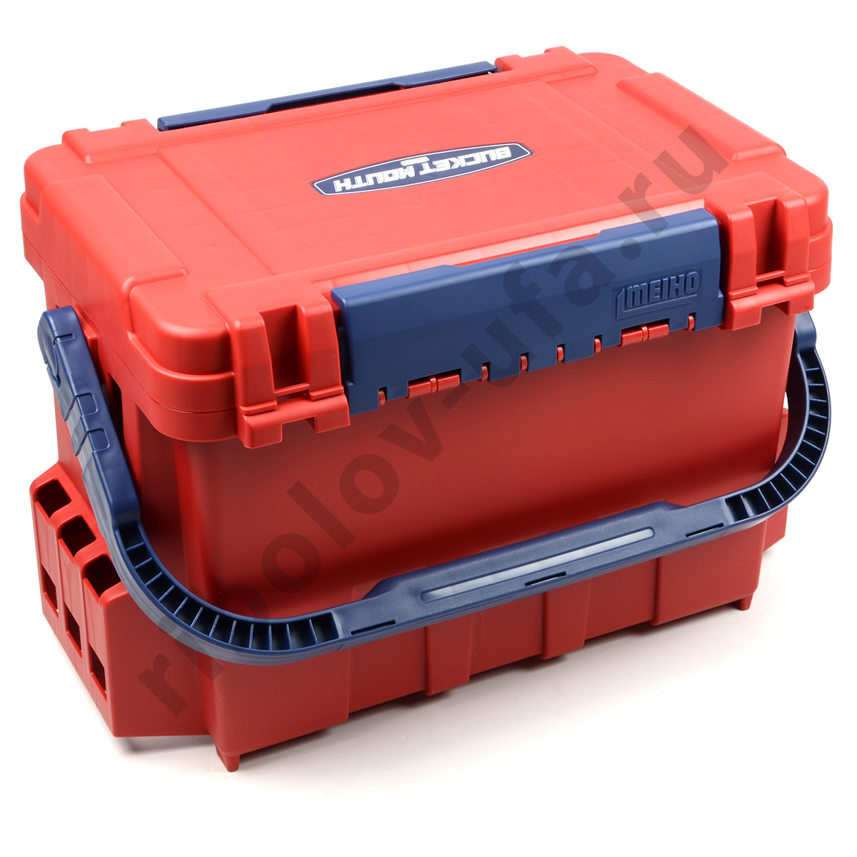 Ящик рыболовный Meiho Bucket Mouth 540х340х350 BM-9000 red