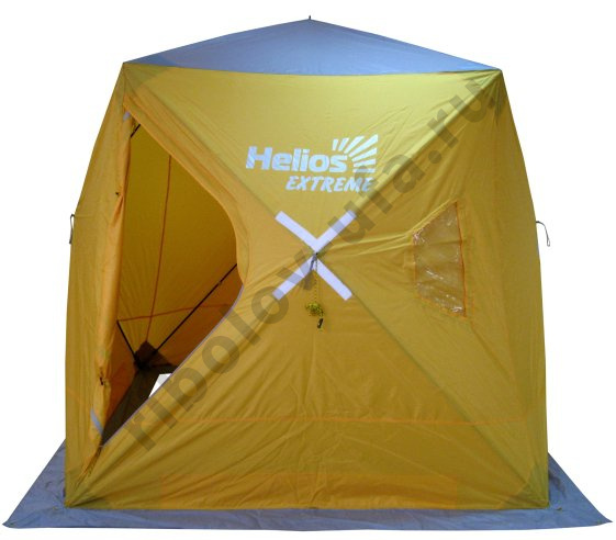 Палатка зимняя Куб Helios Призма Extreme 2х2 (широкий вход)