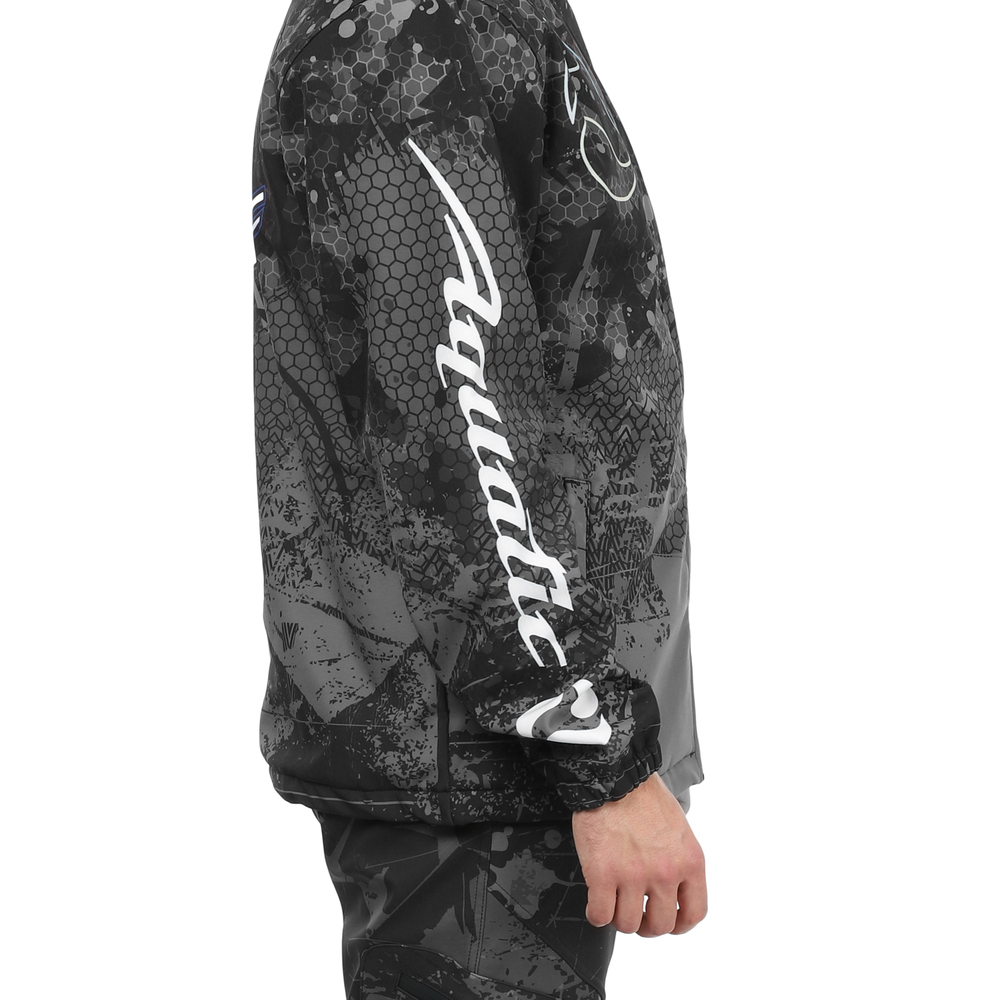 Костюм Aquatic демисезонный К-23 soft-shell, мембрана 10000/10000, цв.Camo Blask, р.52