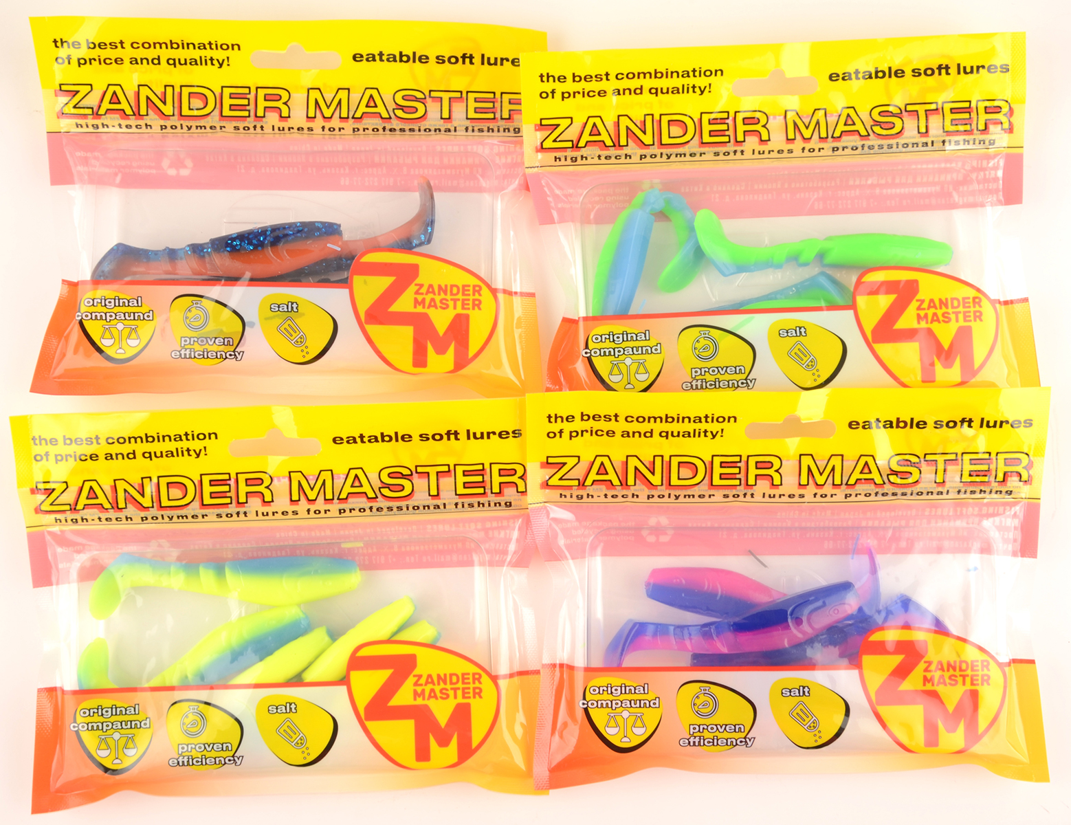 Силиконовая приманка Zander Master Predator 90мм, 7гр цв. 17