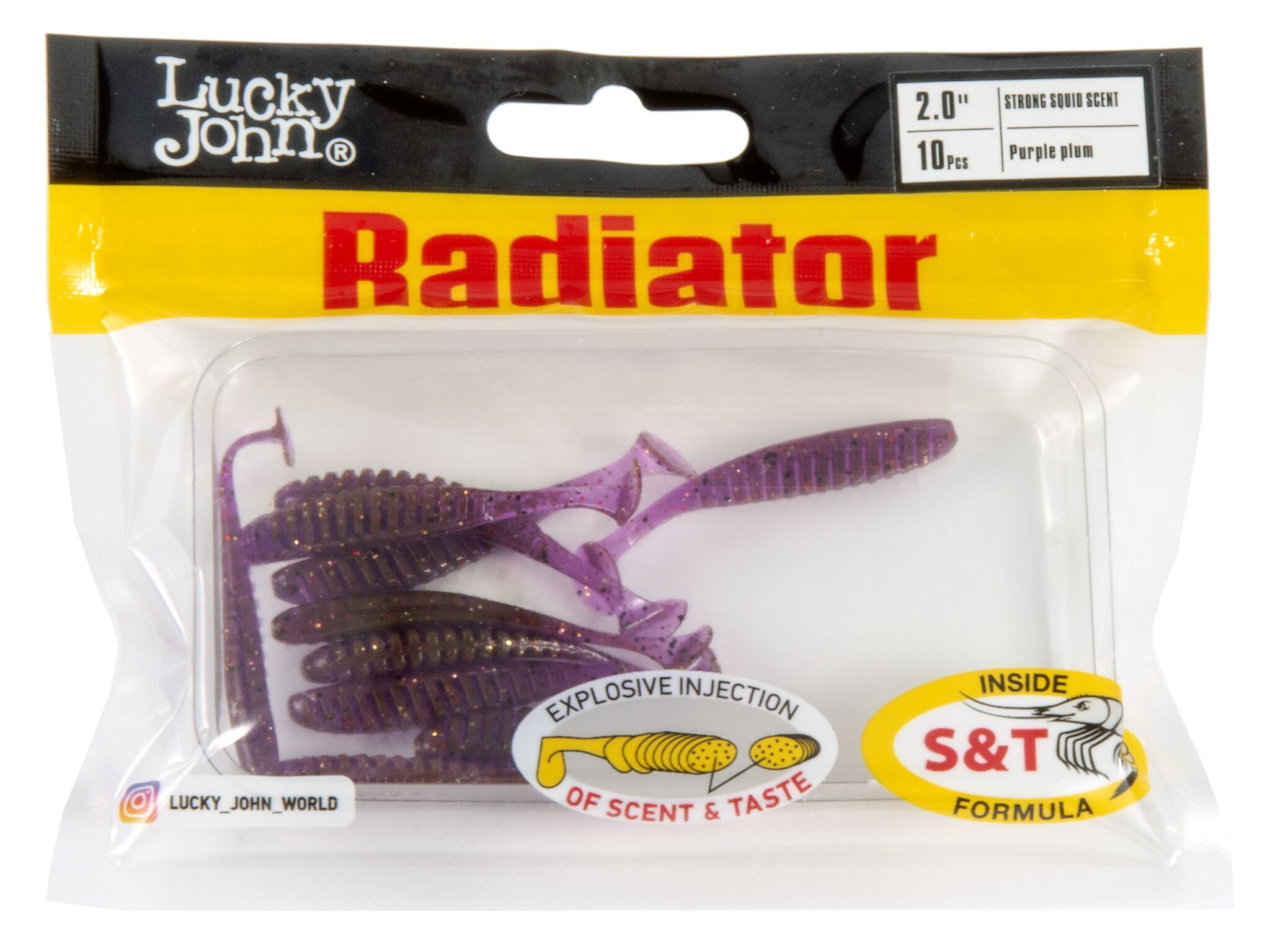 Силиконовая приманка Lucky John Radiator 2.0in 5см /S13