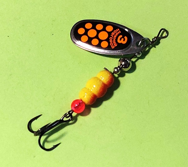 Блесна Нижегородская Aglia №3 10гр цв.01a серебро