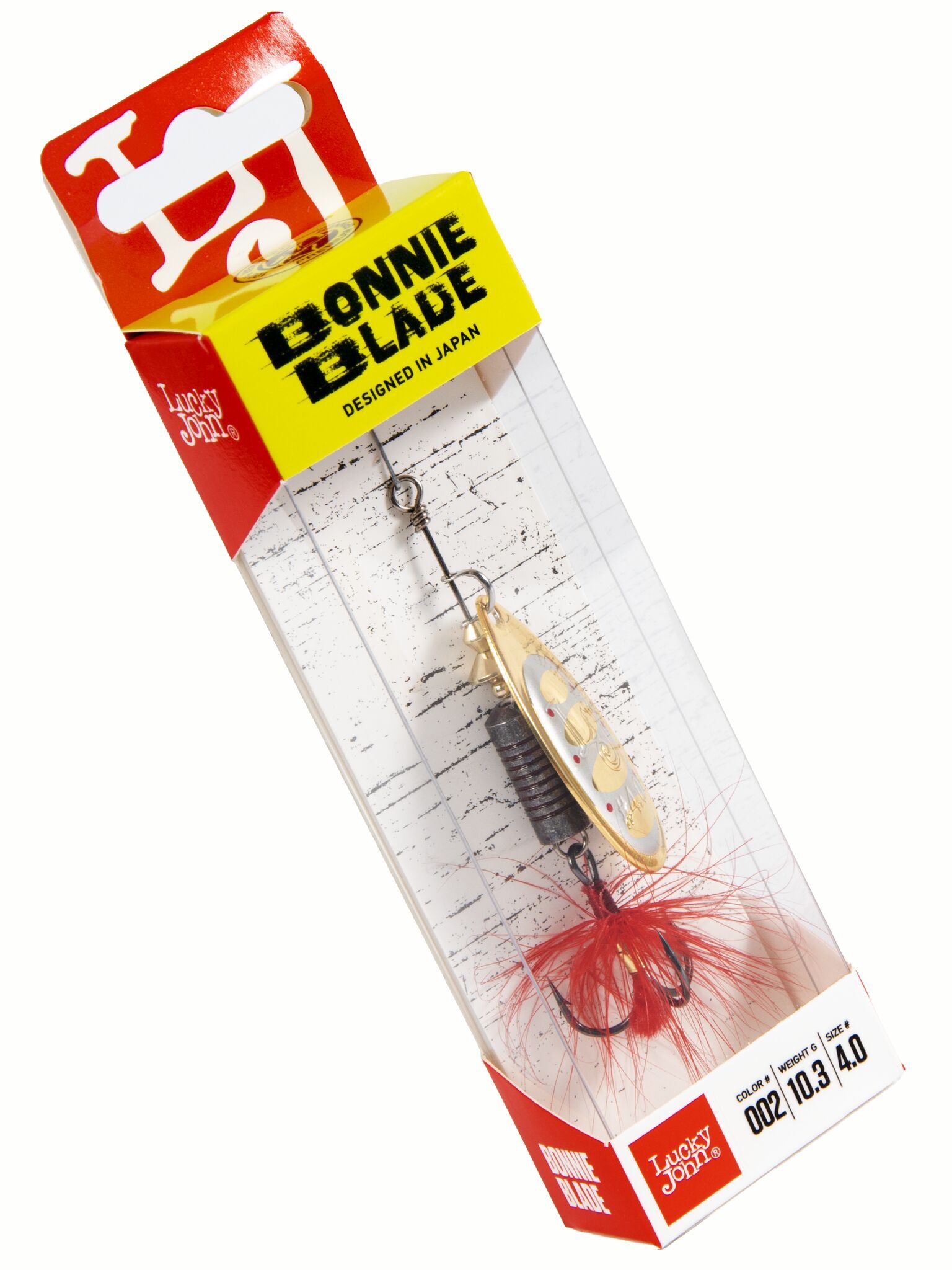 Блесна вращ. Lucky John Bonnie Blade #04, 10.3гр., цв. 002