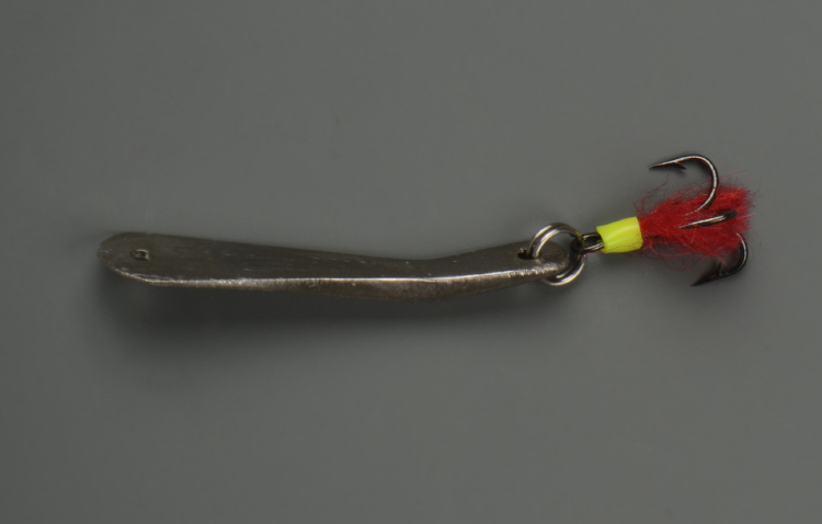 Блесна зимняя Белая река Планер 3,5гр никель