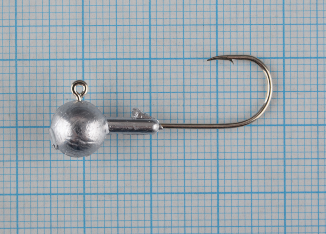 Джиг-головка  ШАР кр. Gamakatsu № 1/4гр Nic (20шт/уп)