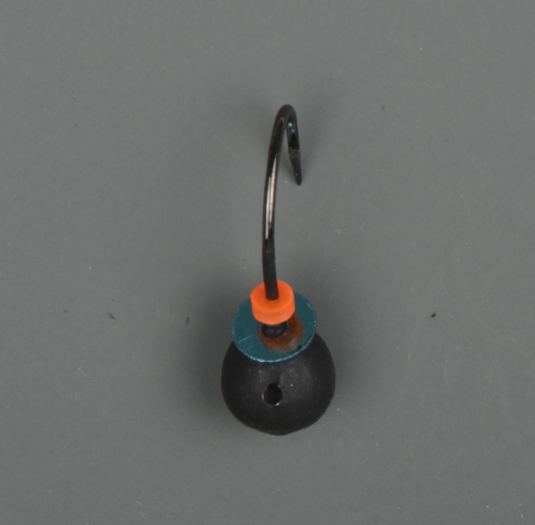 Мормышка Wormix точеная вольфрамовая Дробь d=4 черная арт. 824