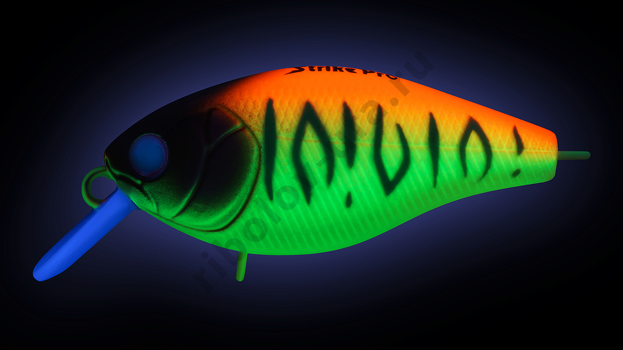 Воблер Strike Pro Cranky-X 50 плав.7.9гр.(0.3-0.7м) кр.Owner EG-165#A242S