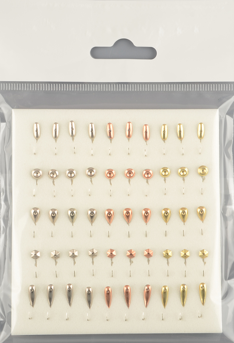 Набор мормышек РВС тип 1 (уп.50шт)