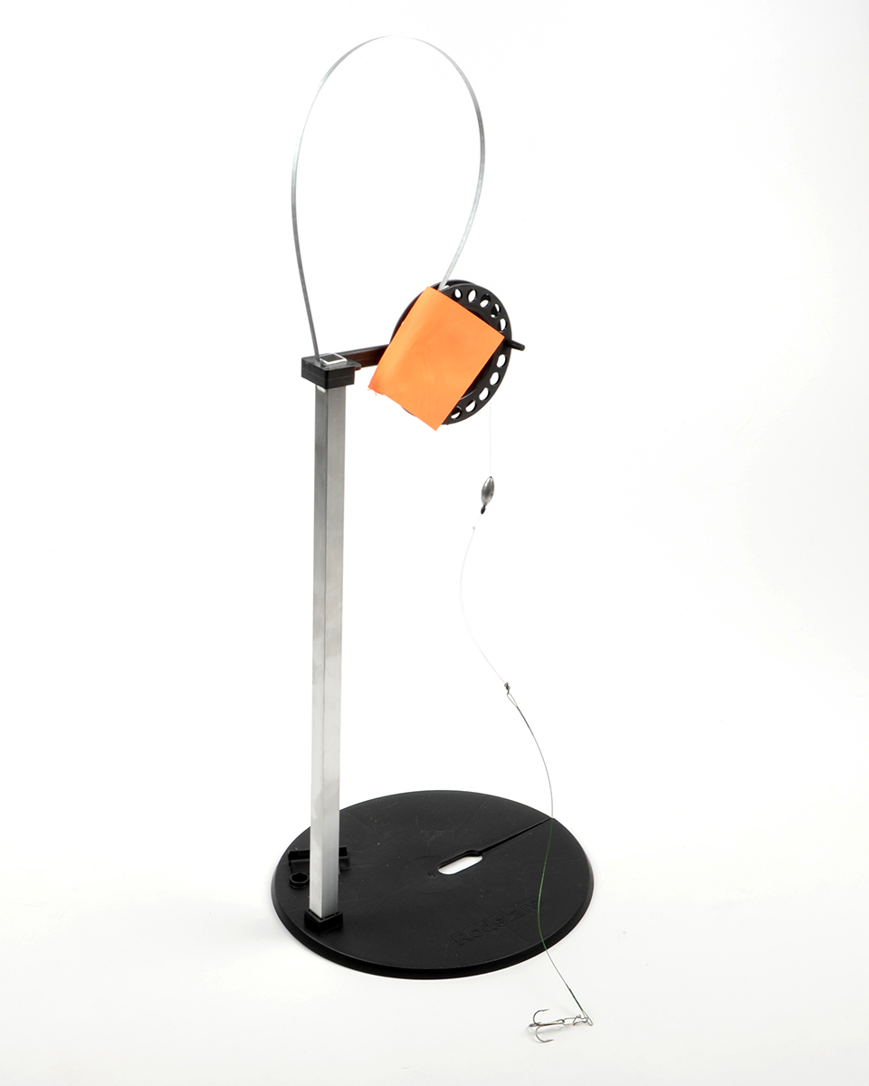 Набор жерлиц Rod Stars в сумке, оснащенные алюмин. стойка, катушка 90 мм, (10шт/уп)