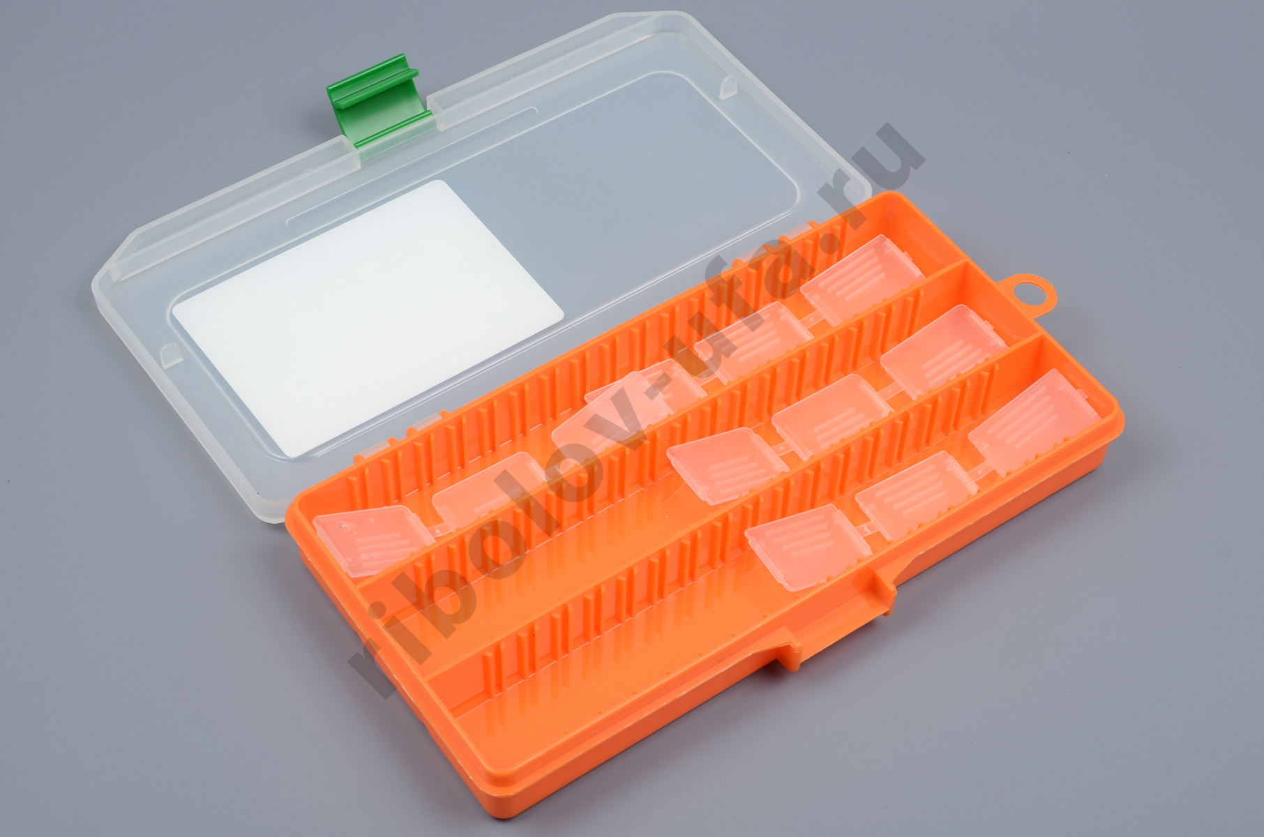 Коробка Fisherbox 216sh оранж. 22*12*02 slim