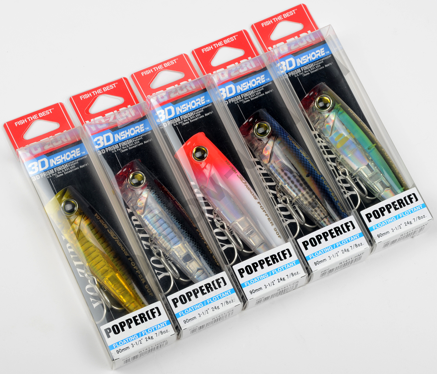 Воблер Yo-Zuri R1411 Inshore Popper 90F 24гр, цв. C4