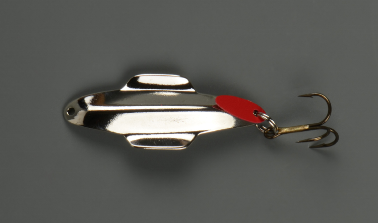 Блесна зимняя Bay de Noc Vingla #3V Nickel Ice