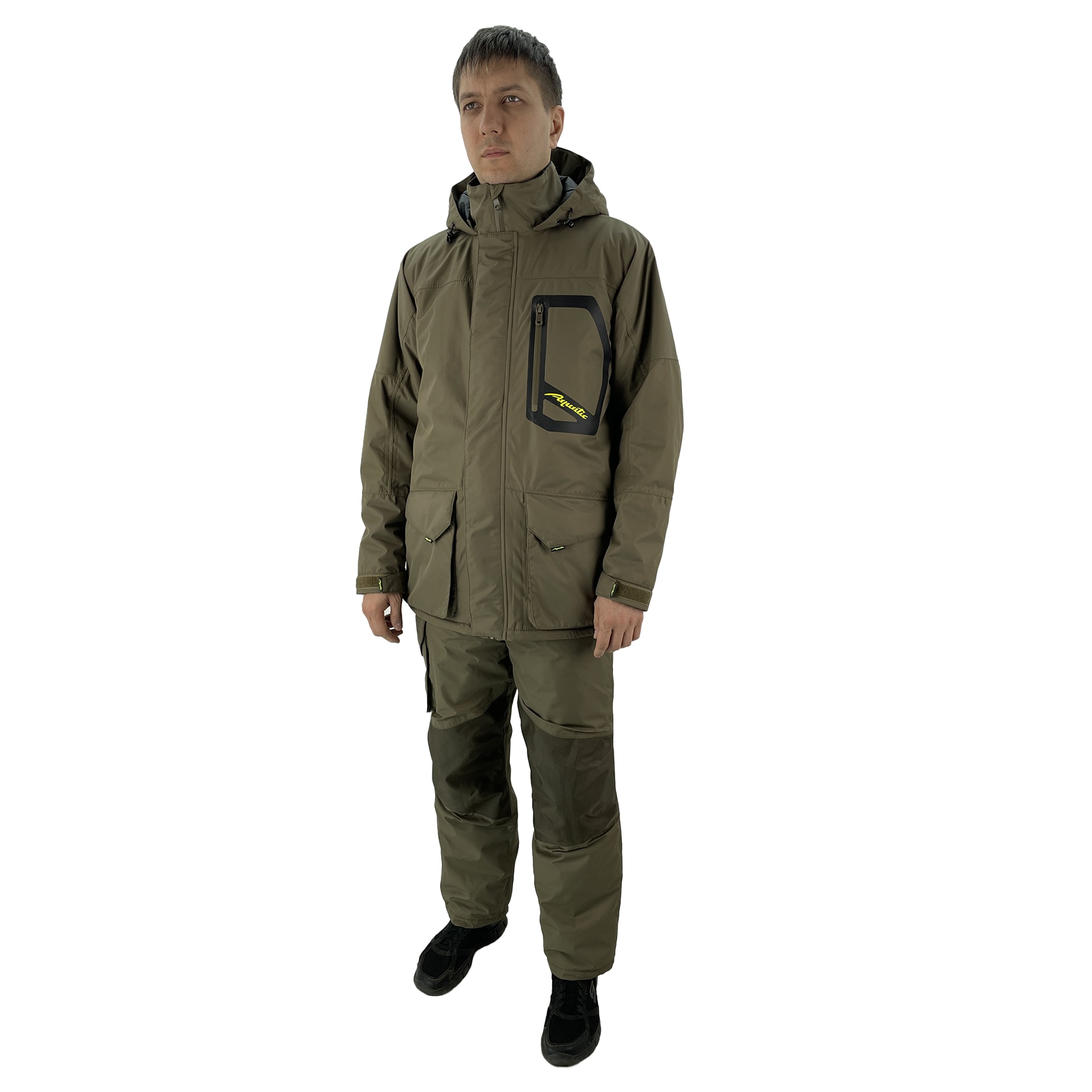 Костюм Aquatic демисезонный К-20ТС (цв. falcon, Soft Shell с мембраной 5000/5000) р. 48-50