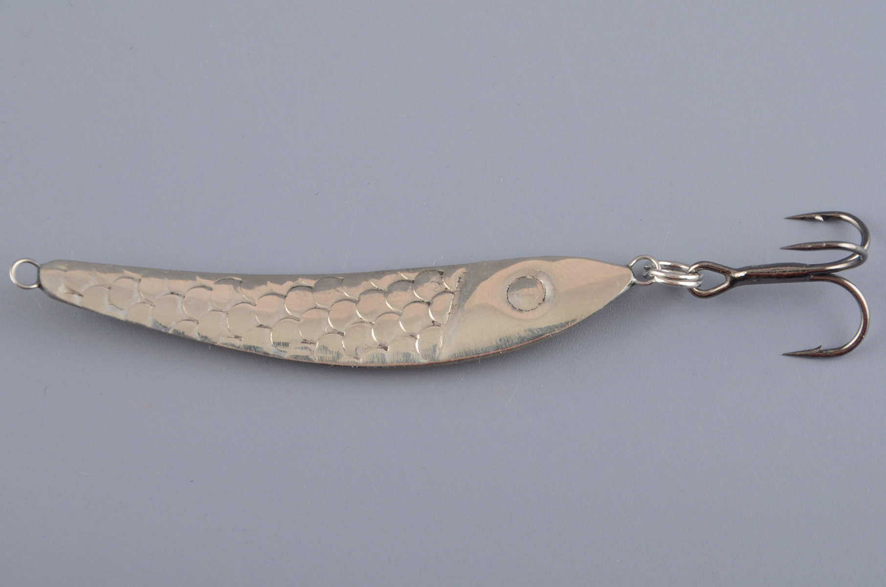 Блесна зимняя Жор Тюлька 2ЦМ тройник 13гр лат/ник