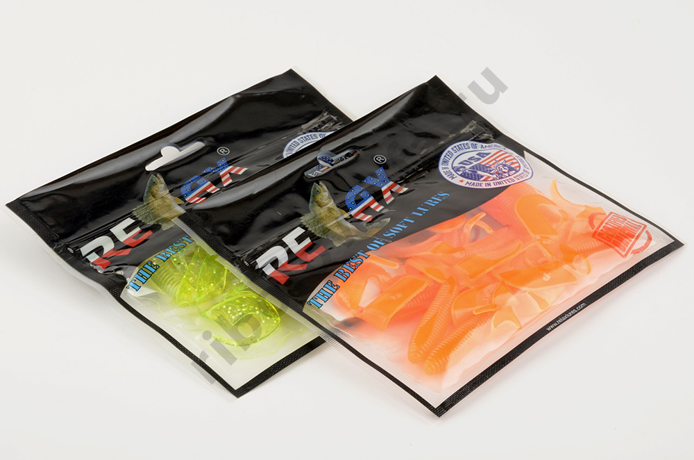 Силиконовая приманка Relax Twister DTT 4in 8см (10шт/уп) - TS018