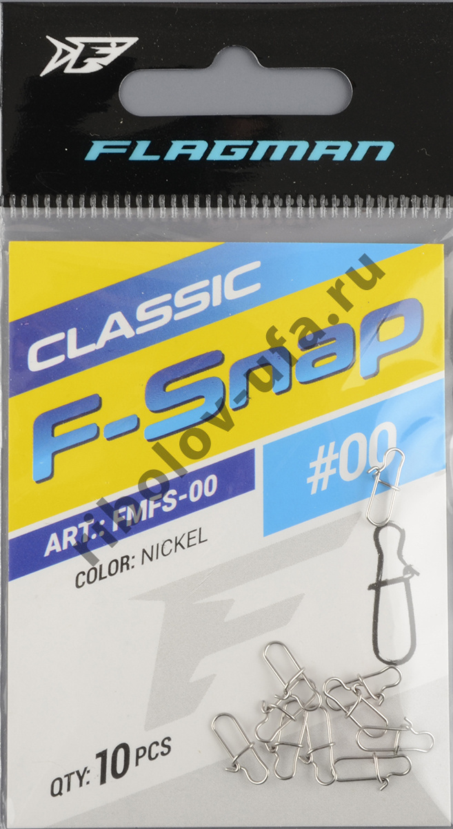 Застежка американка Flagman F-Snap №00 (10шт/уп)