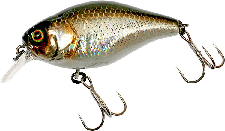 Воблер Jackall Cherry 44 дл. 4.4 см, гл. 1.0 м, 6.2 гр., floating, цв. hl silver & black