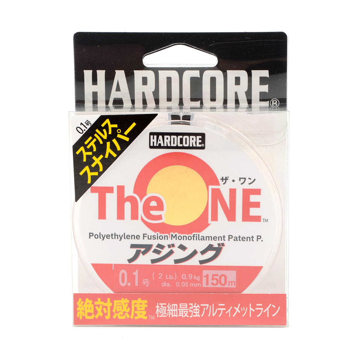 Леска монофильная Duel The One 150м # 0.1 (0.050мм) 0,90кг