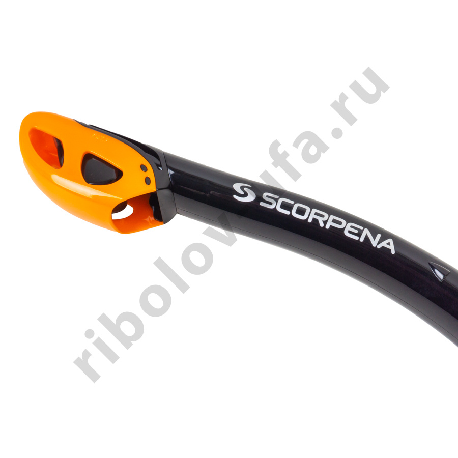 Трубка Scorpena K4 c двумя клапанами, прямая
