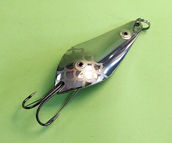 Блесна Нижегородская Атом незацепляйка 12гр цв. 01 серебро