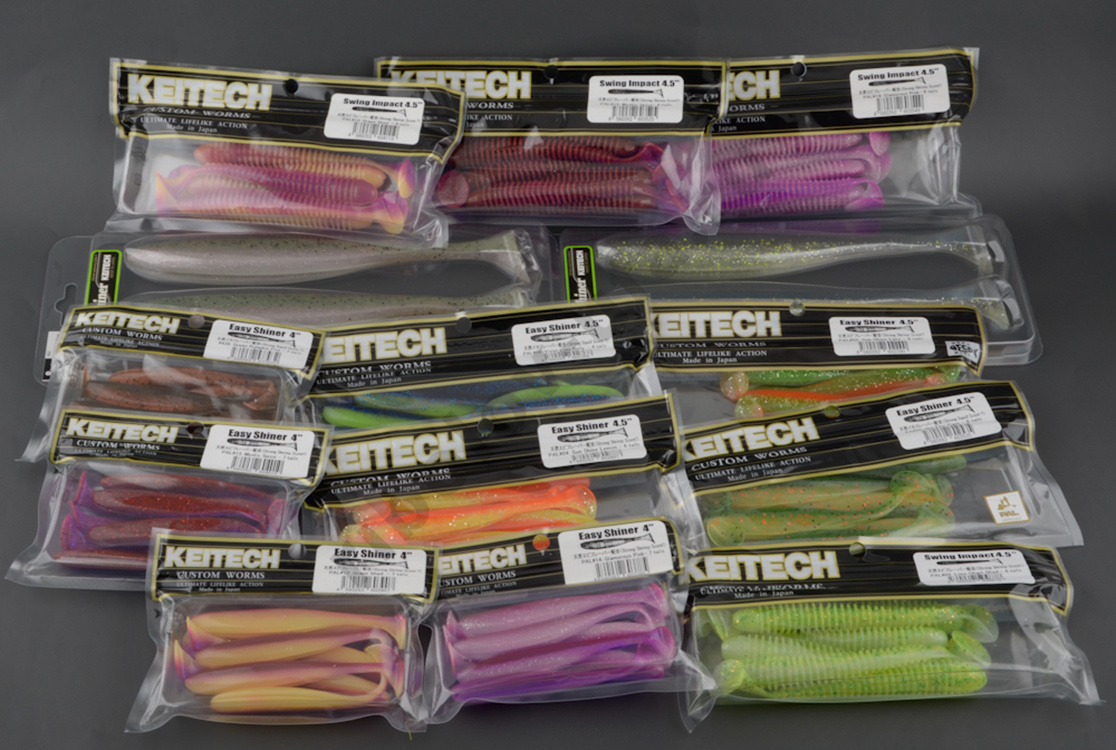 Силиконовая приманка Keitech Easy Shiner 4 inch 10см 5,3гр (7шт/уп) PAL# 14 Glamorous Pink