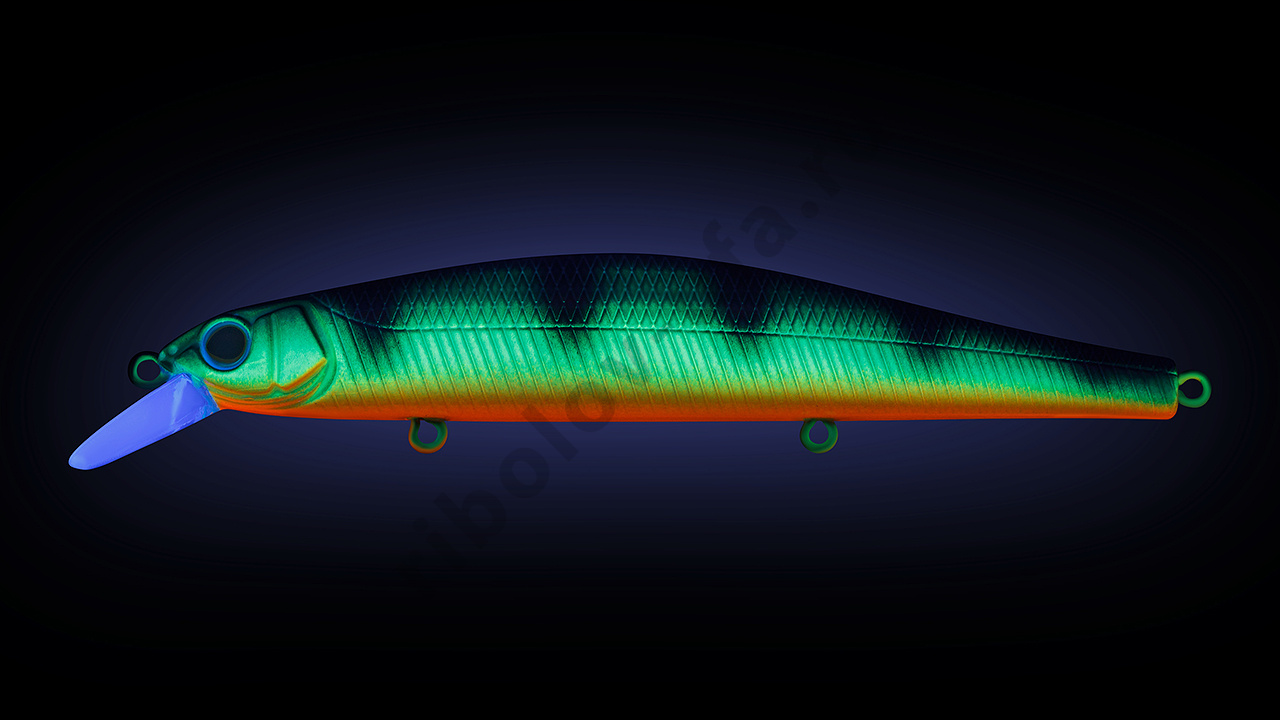 Воблер Strike Pro Inquisitor 110SP нейтр.пл.,16.2гр. (0.8-1.5м) кр.Owner  EG-193B-SP#A45T