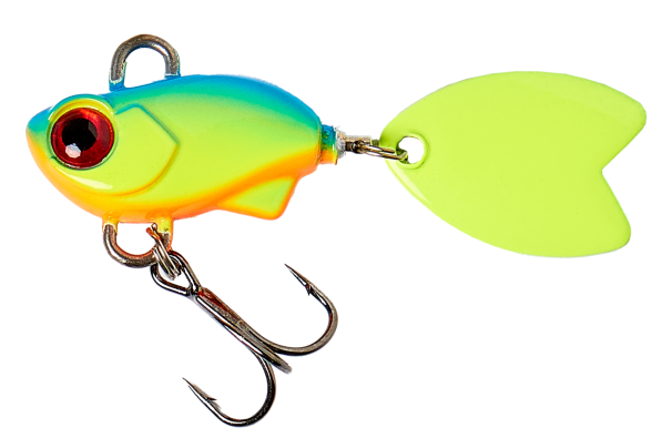 Тейл спиннер Narval Fishing Buzzing Bug 21g #001-Blue Back Chartreuse
