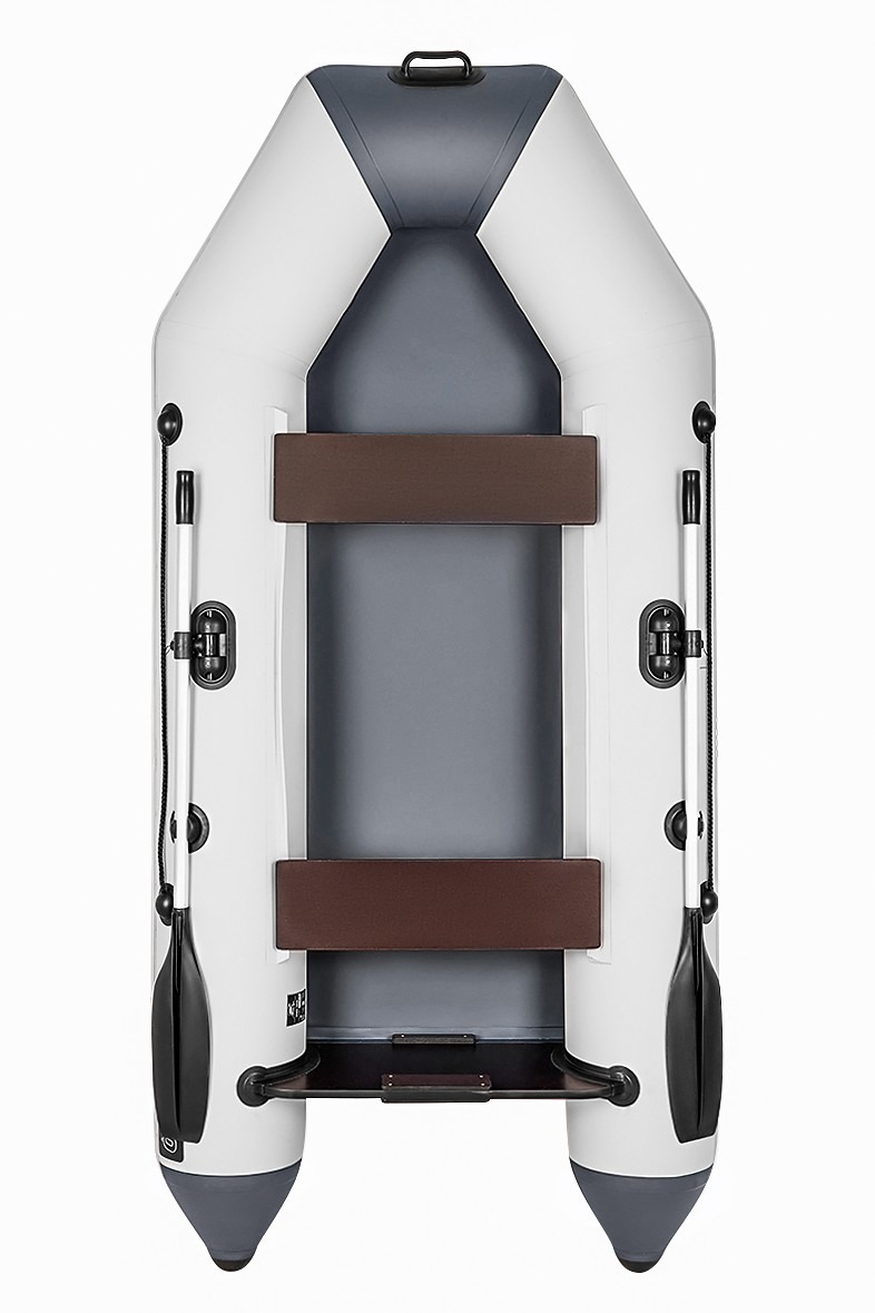 Лодка Аква 2800 светло-серый/графит