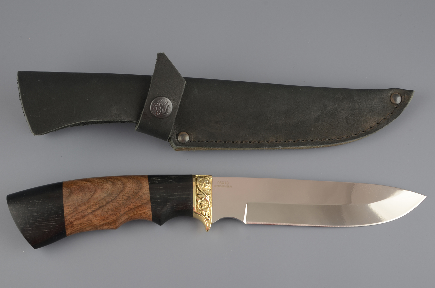 Нож Турист-6 кованая нерж.сталь, 95х18, ЦПД (ручная работа)